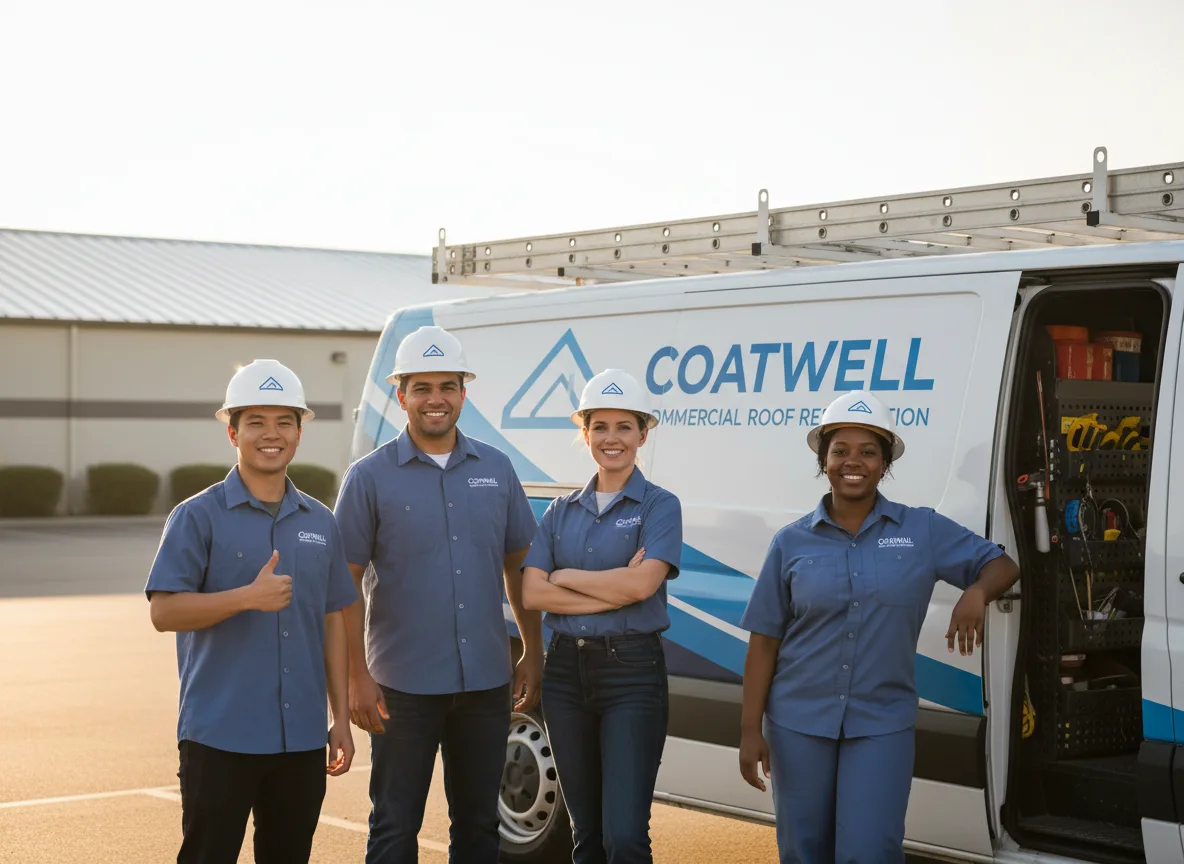 Commercial roof coating company in Canoga Park, CA
